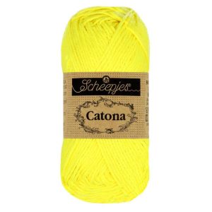 Scheepjes Catona 50 -Neon Yellow 601