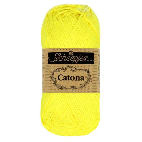 Scheepjes Catona 50 -Neon Yellow 601